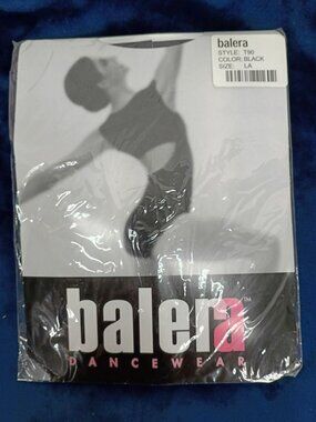 Balera Adult Dance T90 Tights Black Size LA Comfortable Stretch Material